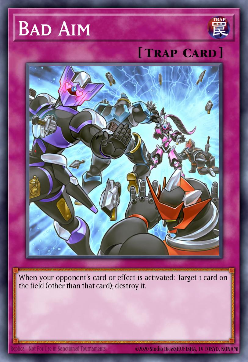 Bad Aim Yu-Gi-Oh card
