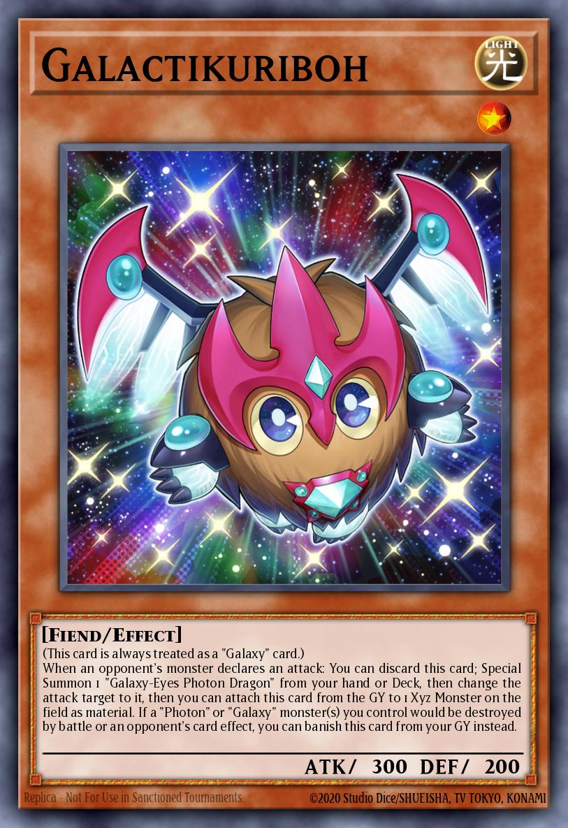 Galactikuriboh Yu-Gi-Oh card