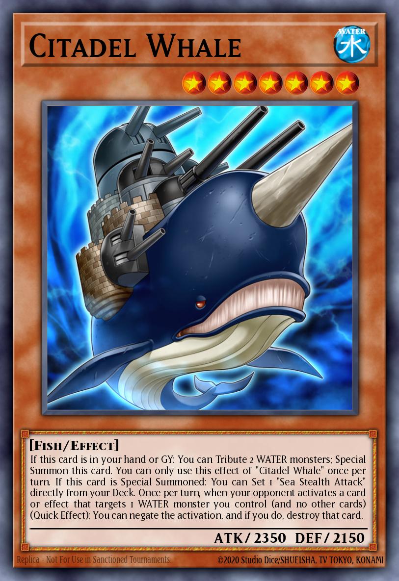 Citadel Whale Yu-Gi-Oh card