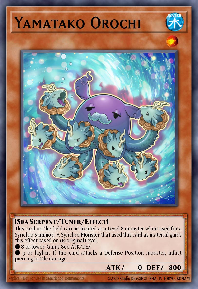 Yamatako Orochi Yu-Gi-Oh card