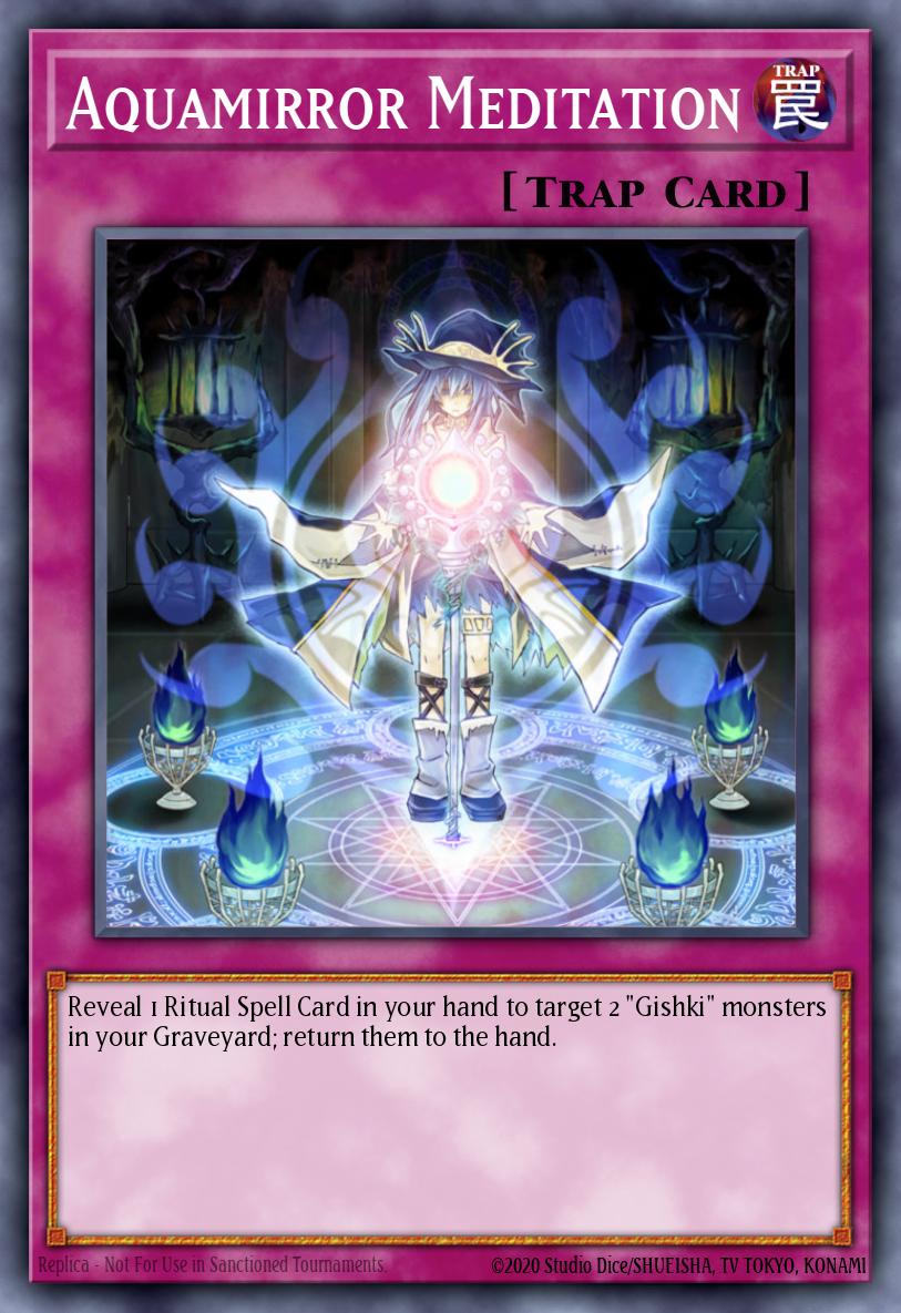 Aquamirror Meditation Yu-Gi-Oh card