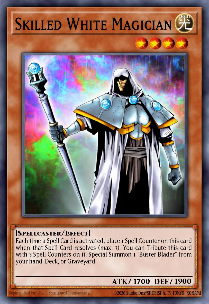 Skilled White Magician Yu-Gi-Oh card