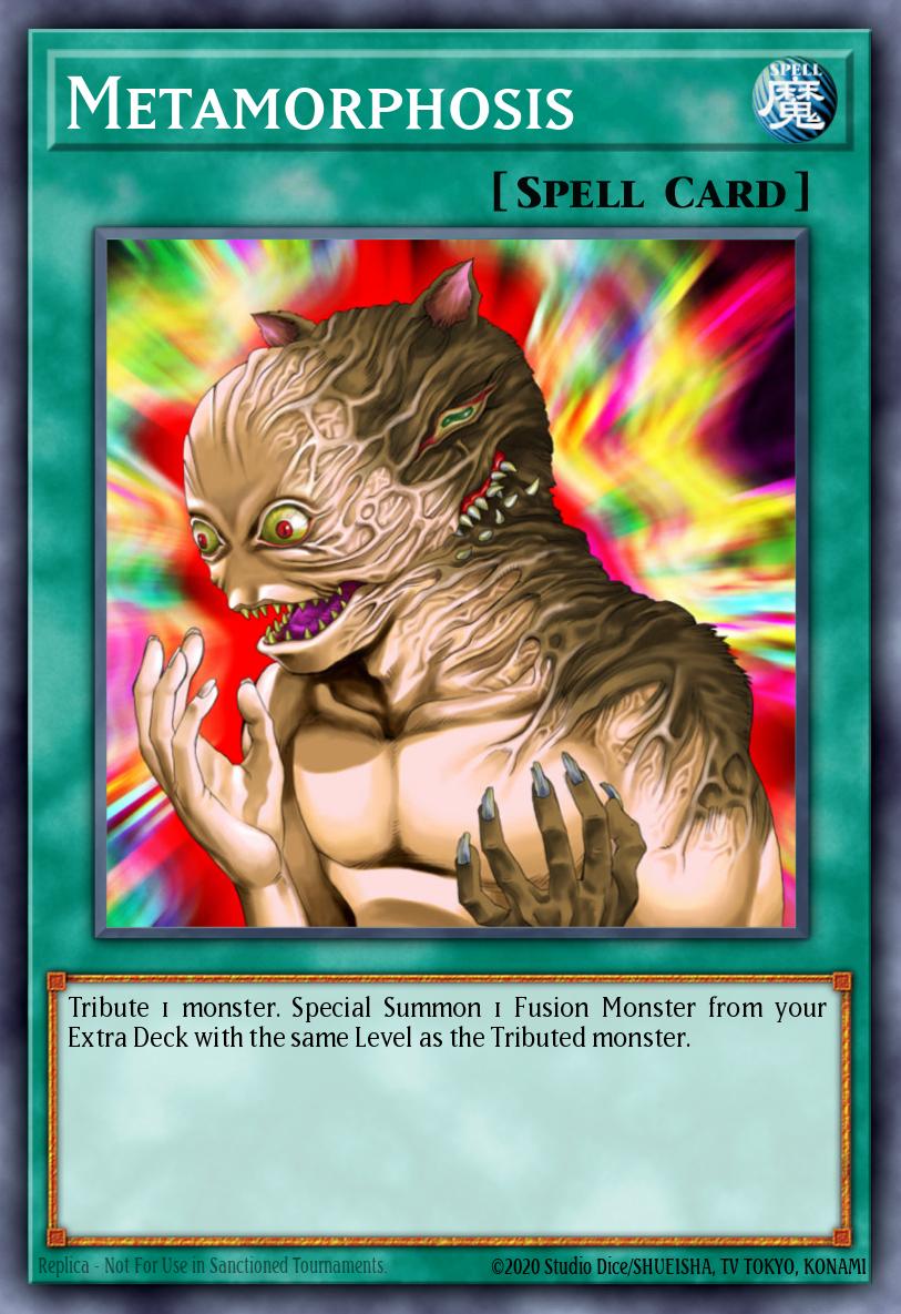 Metamorphosis Yu-Gi-Oh card