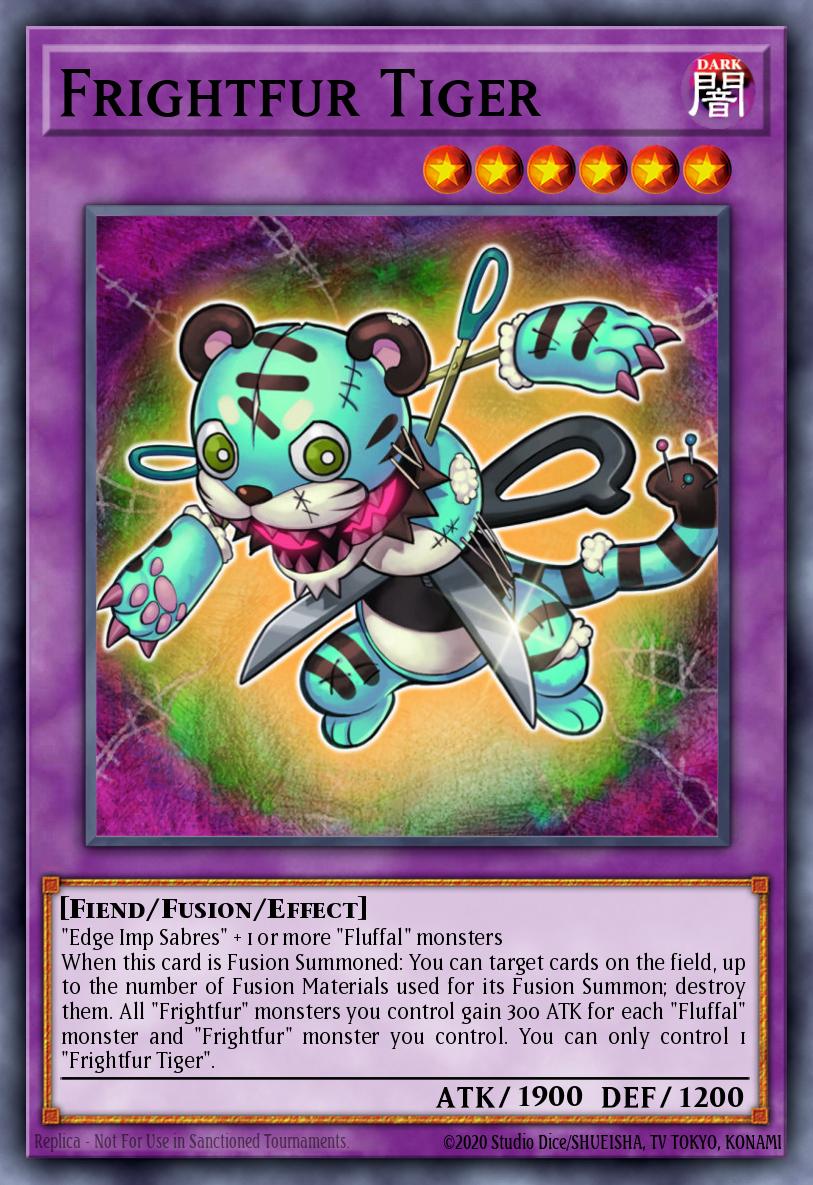 Frightfur Tiger Yu-Gi-Oh card