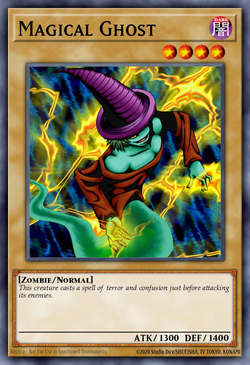 Magical Ghost Yu-Gi-Oh card