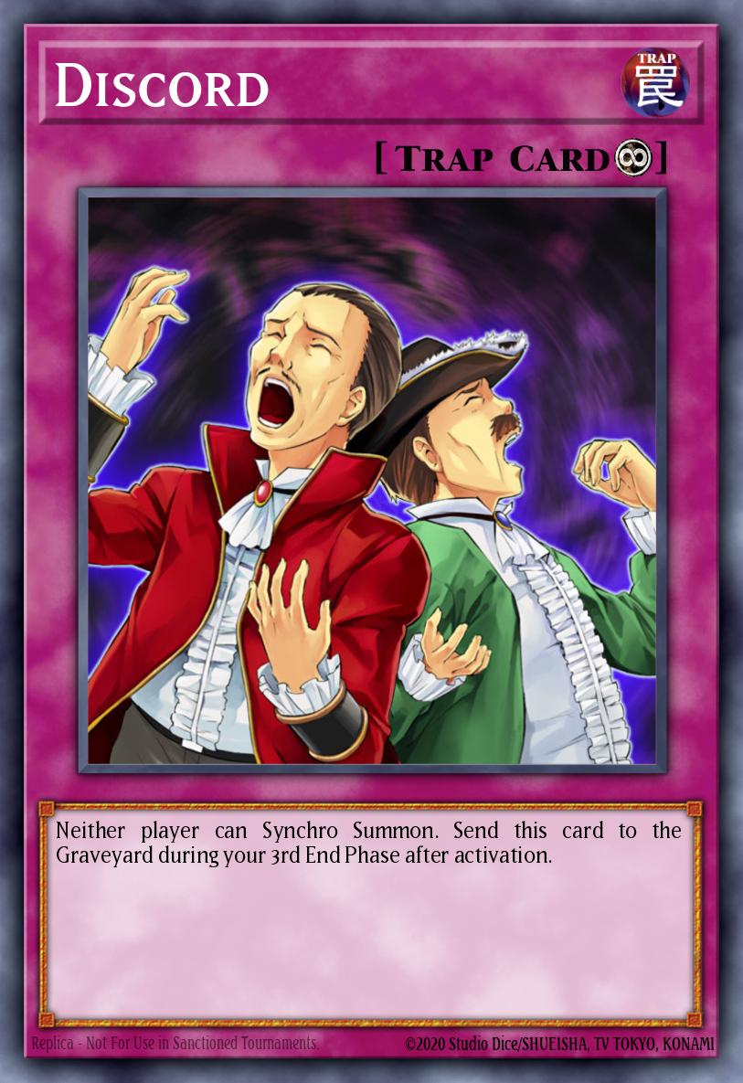 Discord Yu-Gi-Oh card