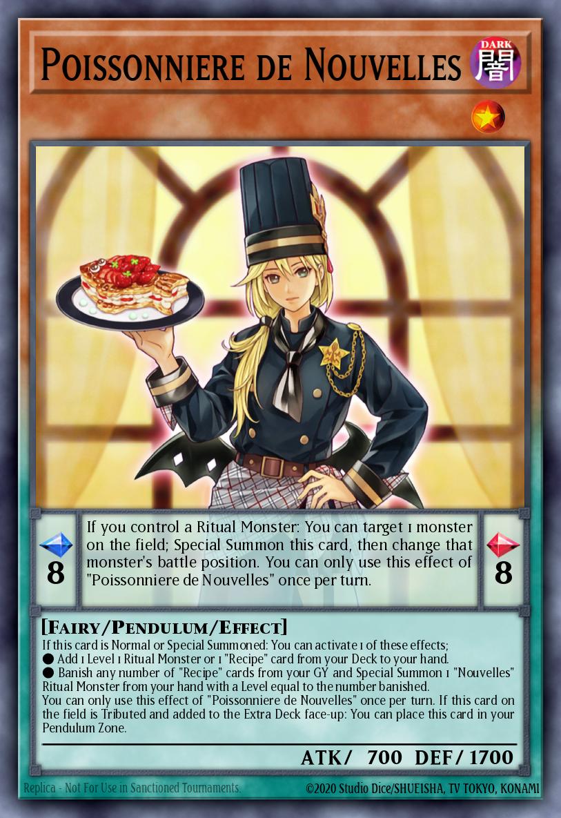 Poissonniere de Nouvelles Yu-Gi-Oh card