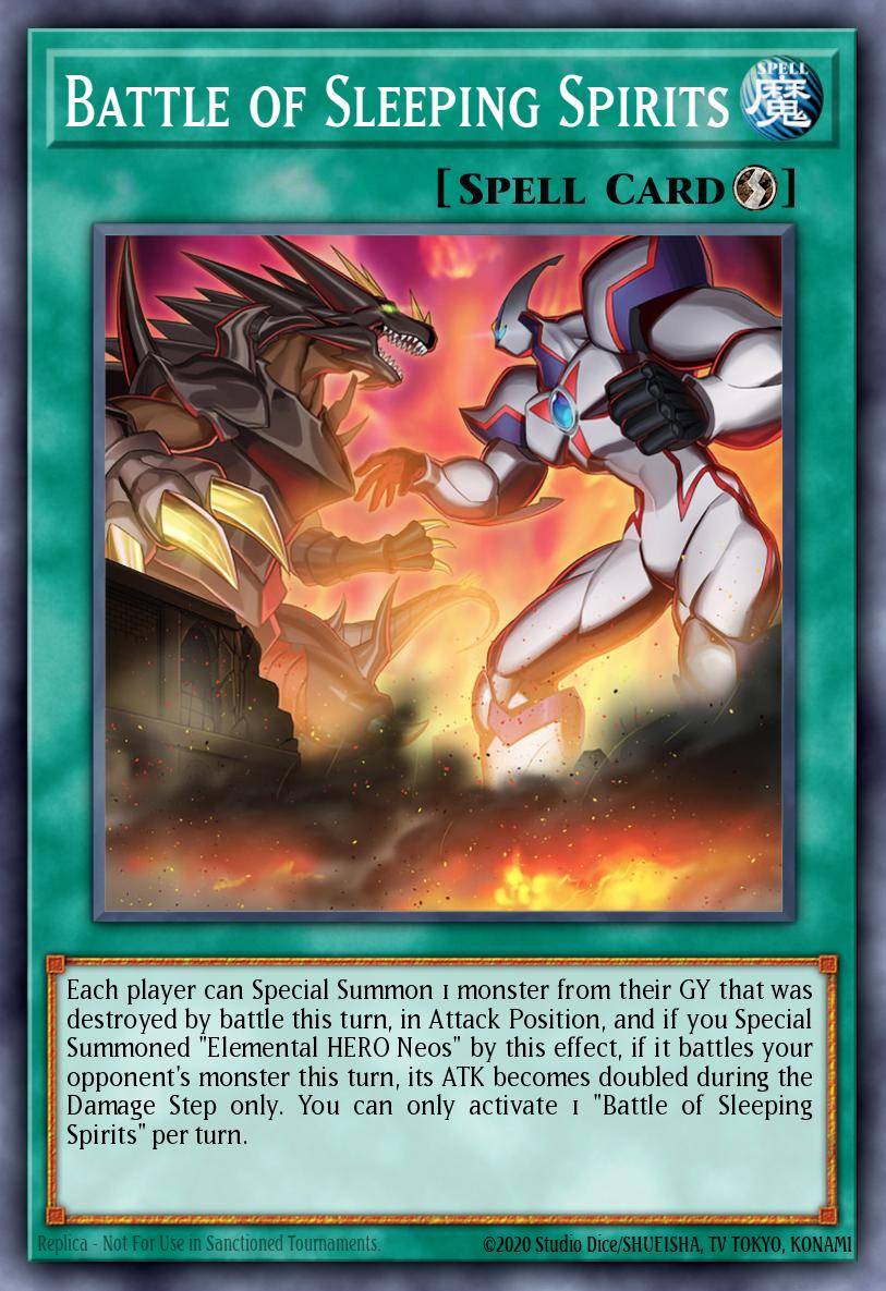 Battle of Sleeping Spirits Yu-Gi-Oh card