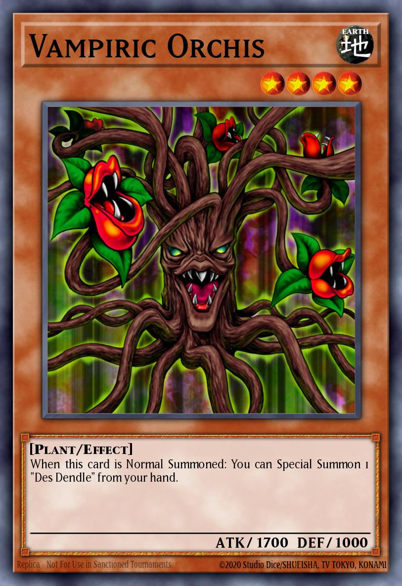 Vampiric Orchis Yu-Gi-Oh card