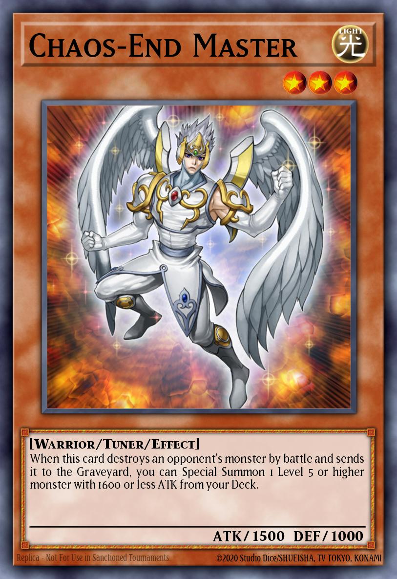 Chaos-End Master Yu-Gi-Oh card
