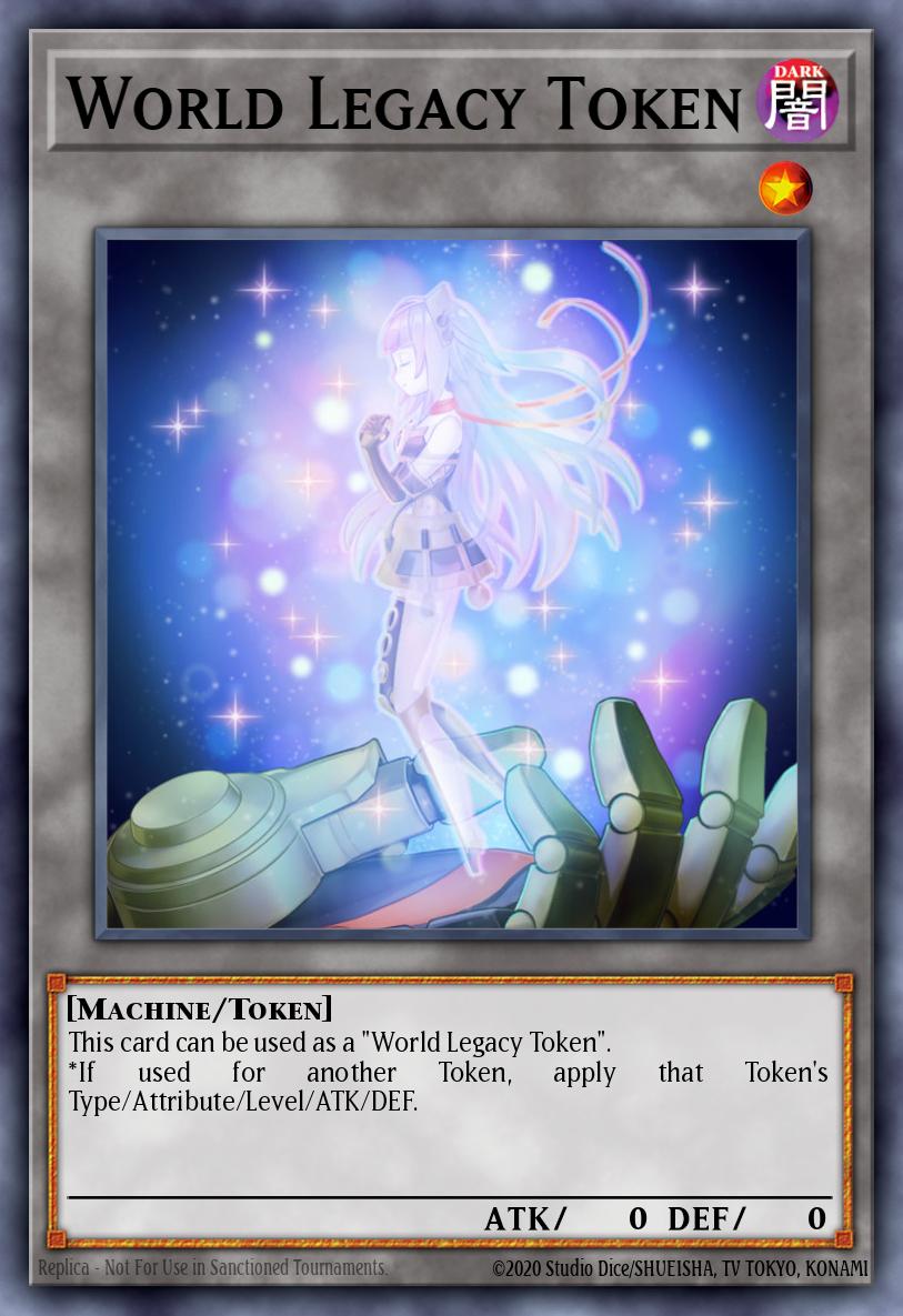 World Legacy Token Yu-Gi-Oh card