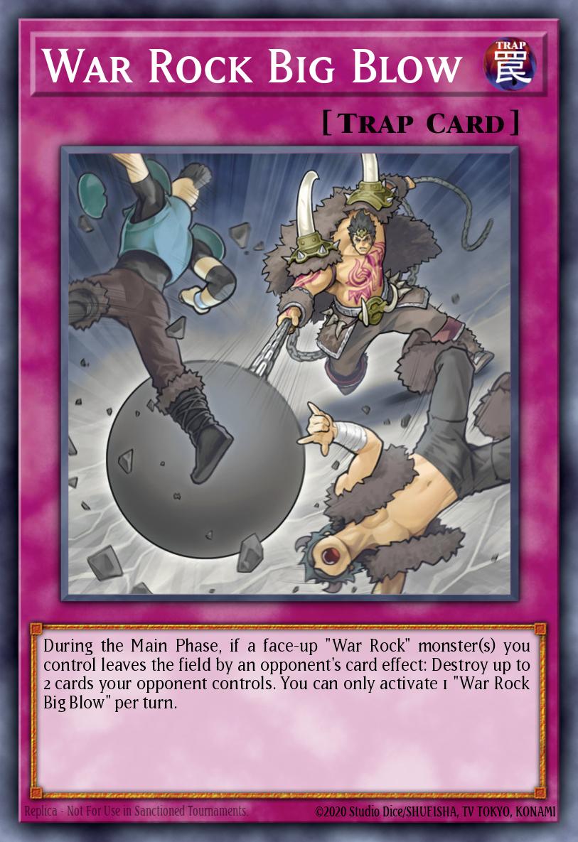 War Rock Big Blow Yu-Gi-Oh card