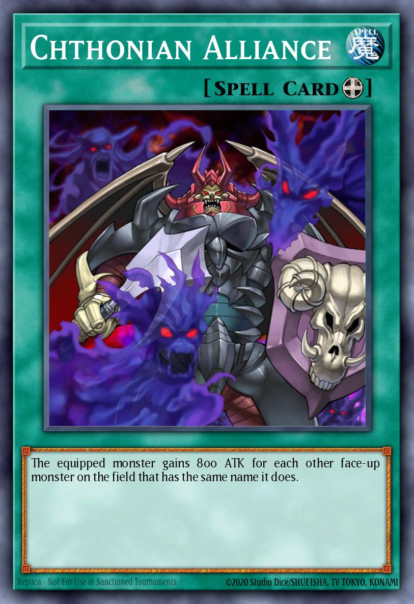 Chthonian Alliance Yu-Gi-Oh card