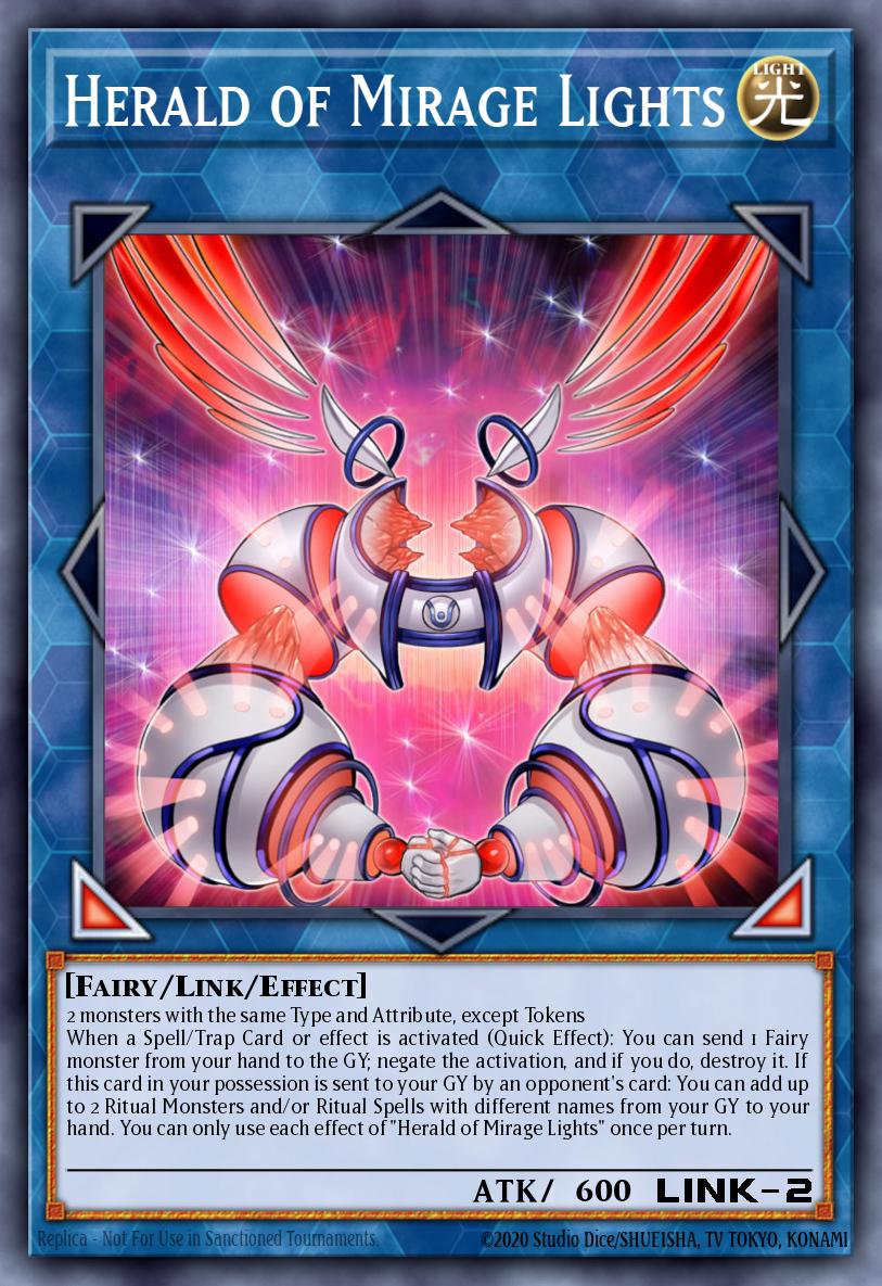 Herald of Mirage Lights Yu-Gi-Oh card