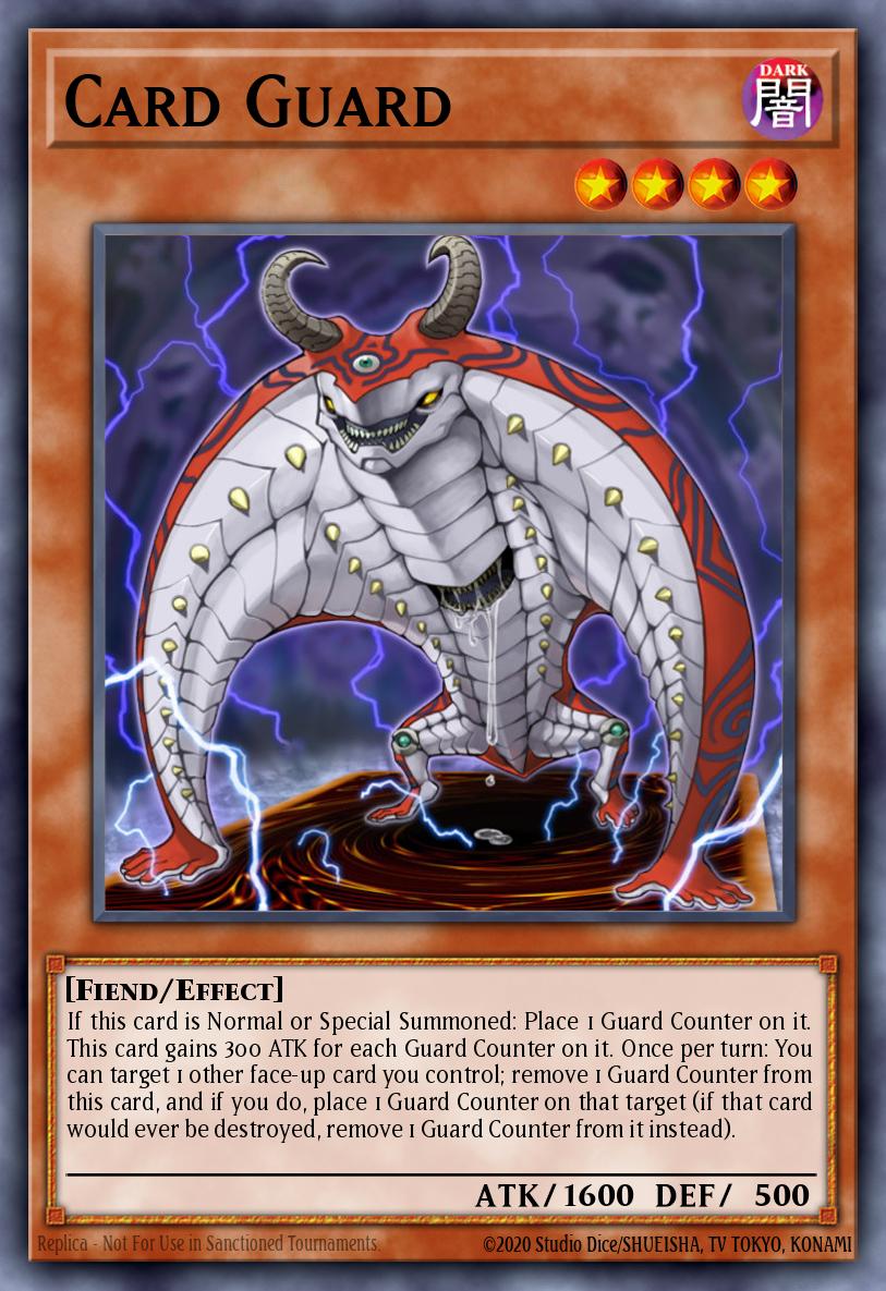 Card Guard Yu-Gi-Oh card