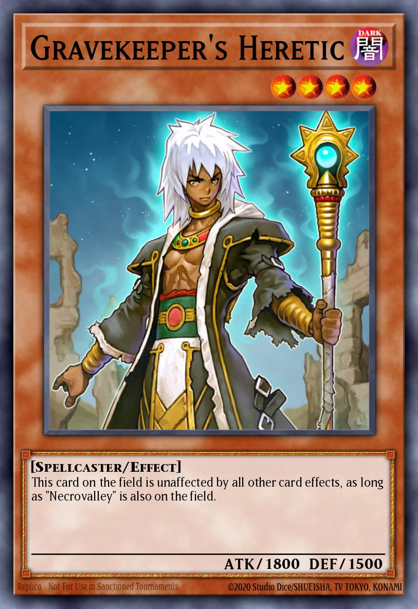 Gravekeeper's Heretic Yu-Gi-Oh card