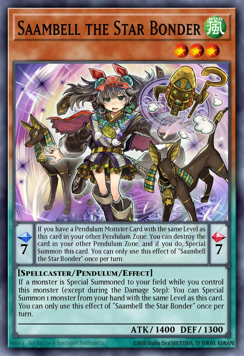 Saambell the Star Bonder Yu-Gi-Oh card