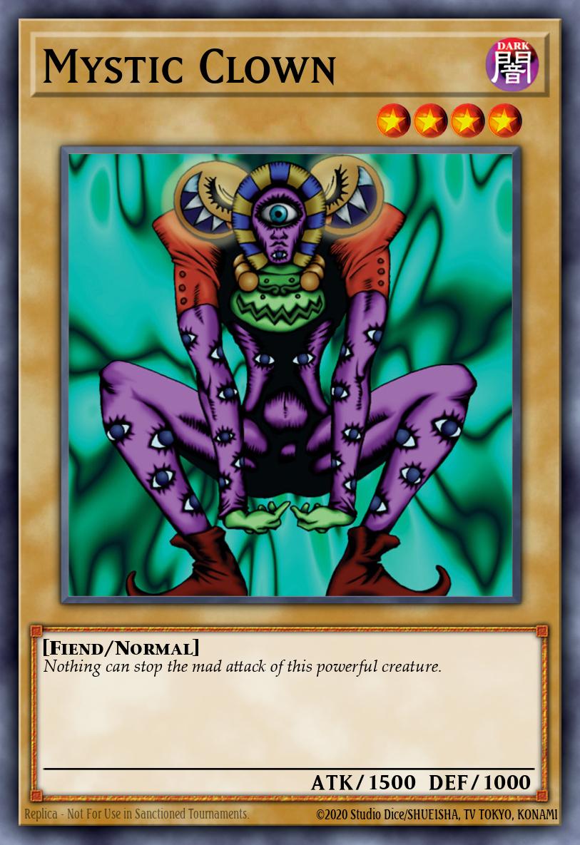 Mystic Clown Yu-Gi-Oh card