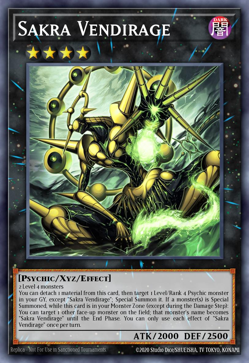 Sakra Vendirage Yu-Gi-Oh card