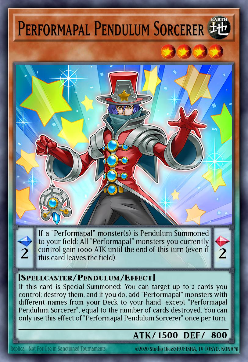 Performapal Pendulum Sorcerer Yu-Gi-Oh card