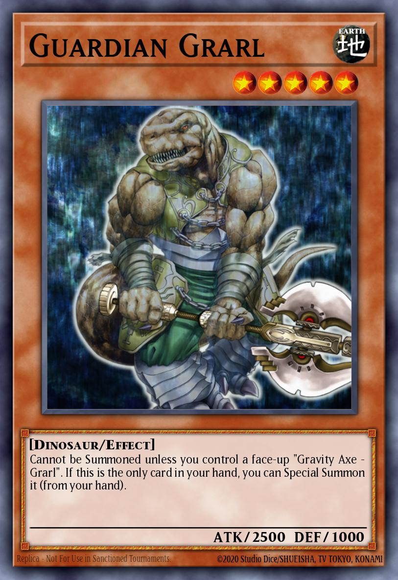 Guardian Grarl Yu-Gi-Oh card