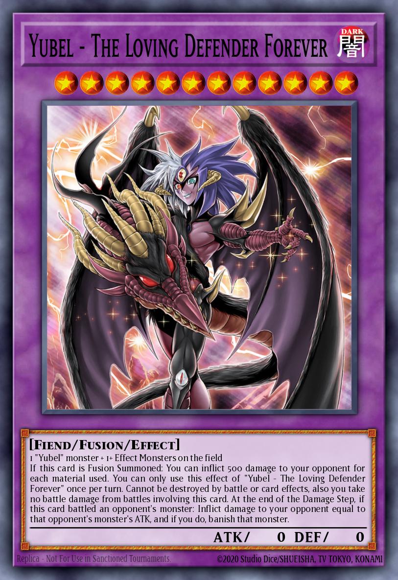 Yubel - The Loving Defender Forever Yu-Gi-Oh card