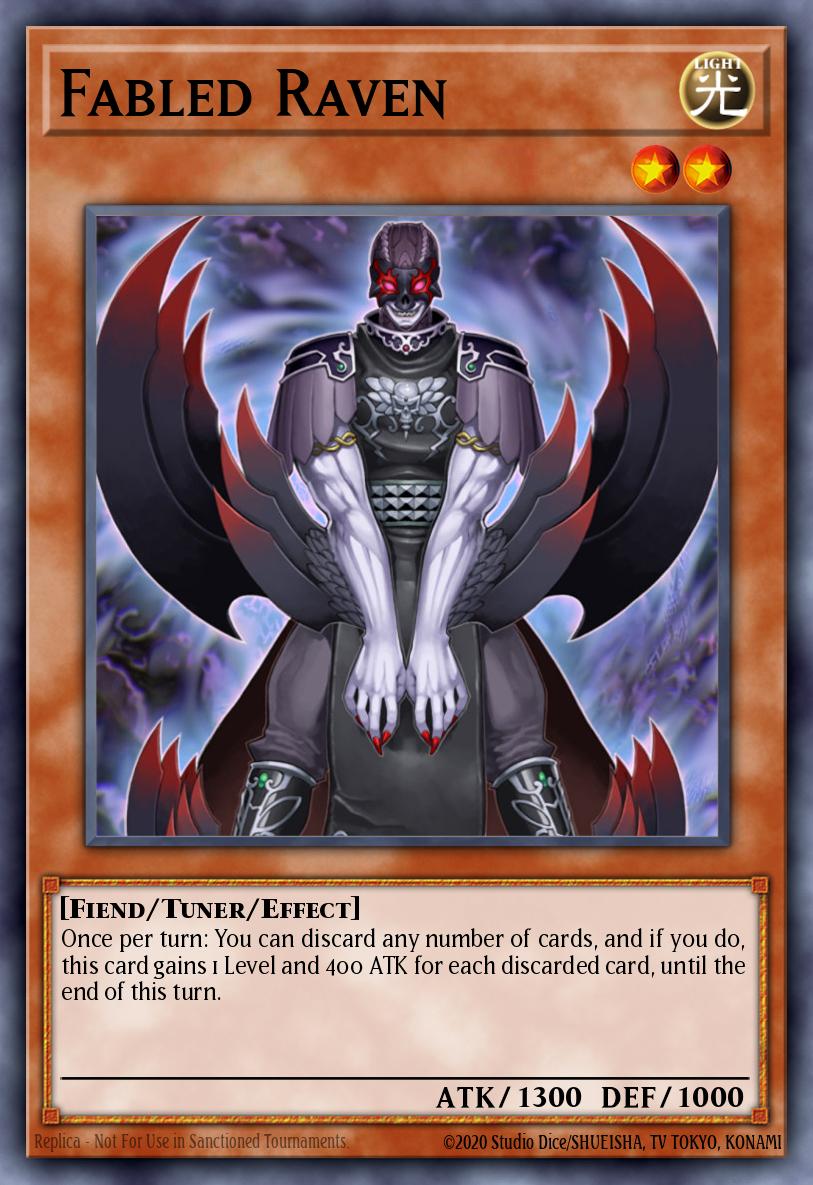 Fabled Raven Yu-Gi-Oh card