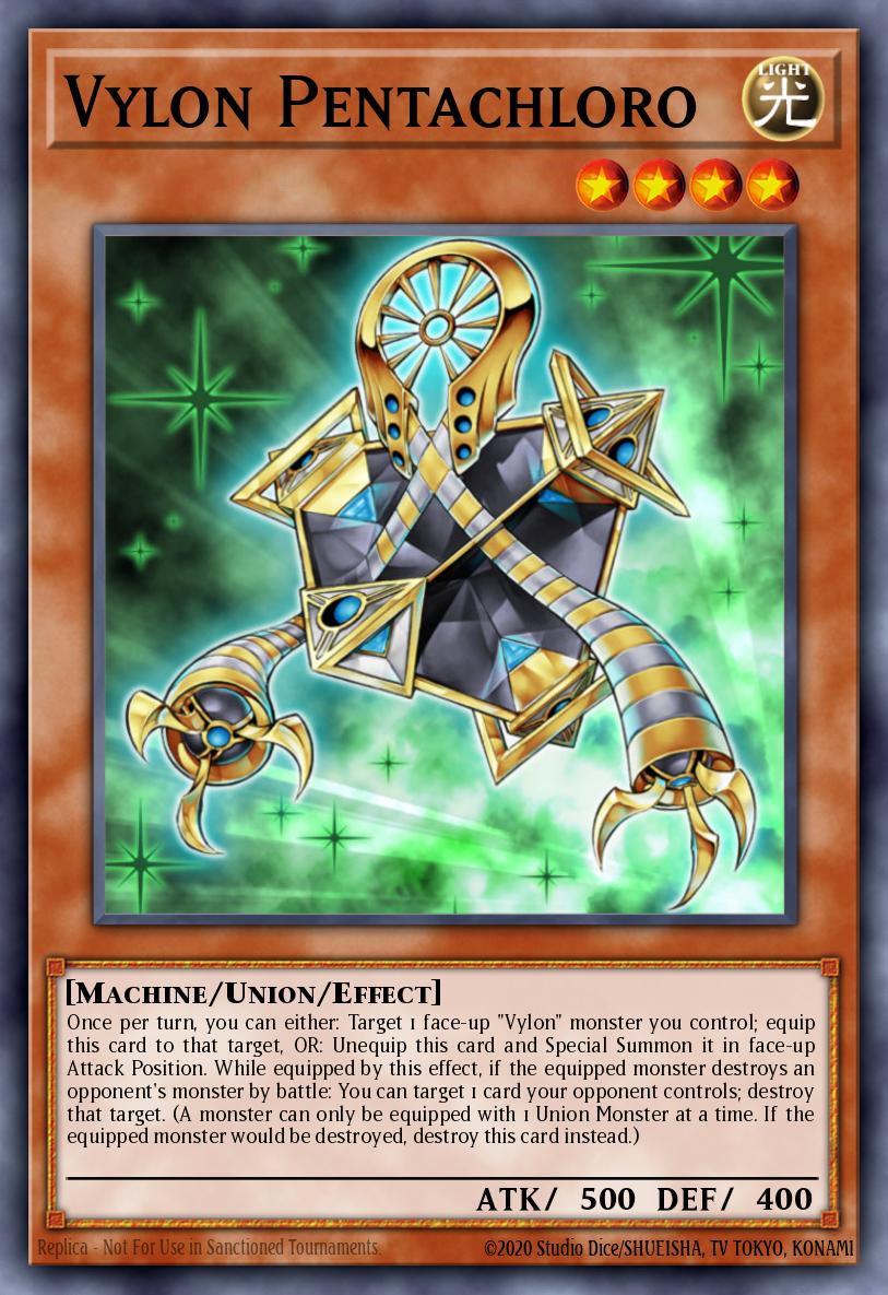 Vylon Pentachloro Yu-Gi-Oh card