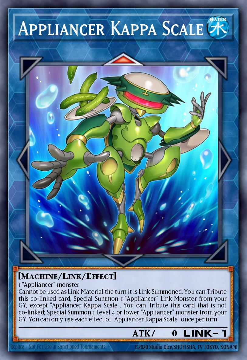 Appliancer Kappa Scale Yu-Gi-Oh card