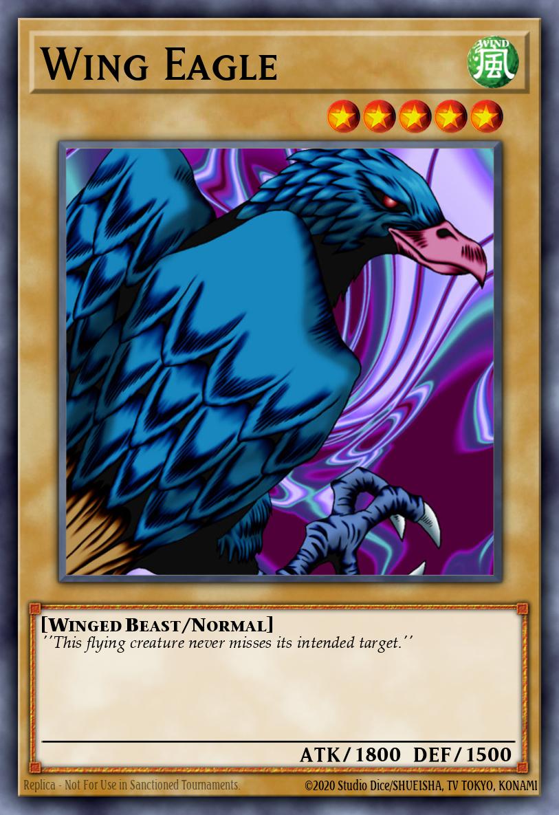 Wing Eagle Yu-Gi-Oh card
