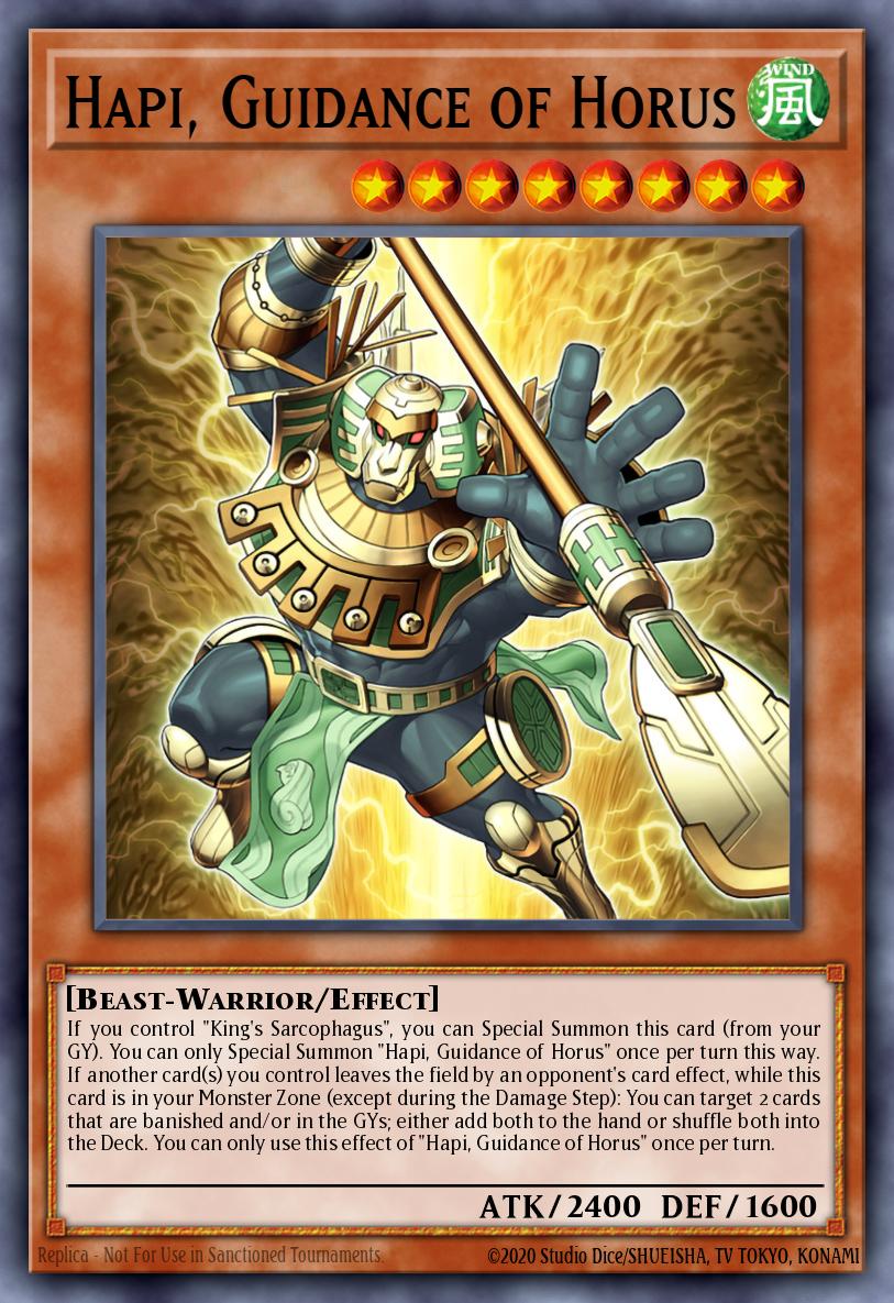 Hapi, Guidance of Horus Yu-Gi-Oh card