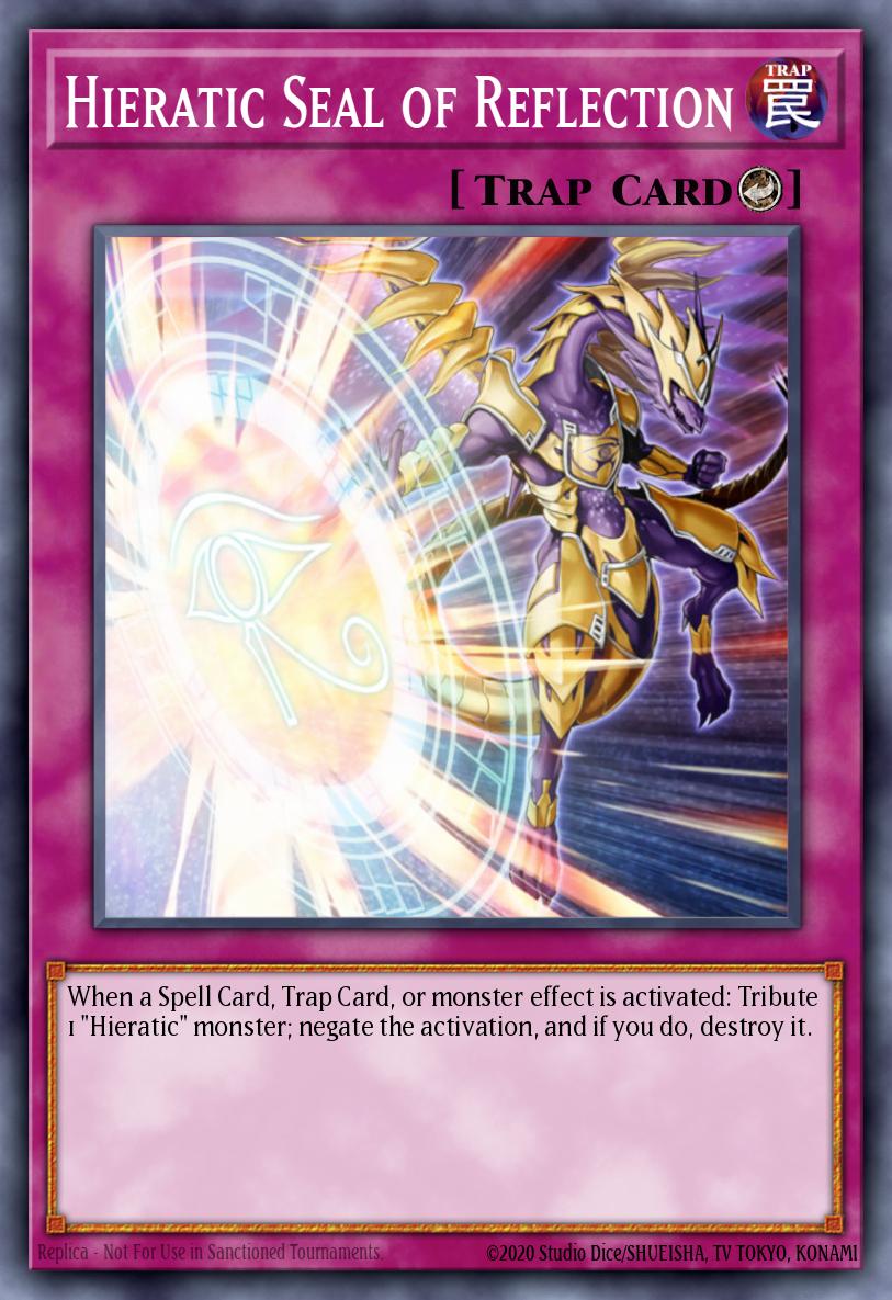 Hieratic Seal of Reflection Yu-Gi-Oh card