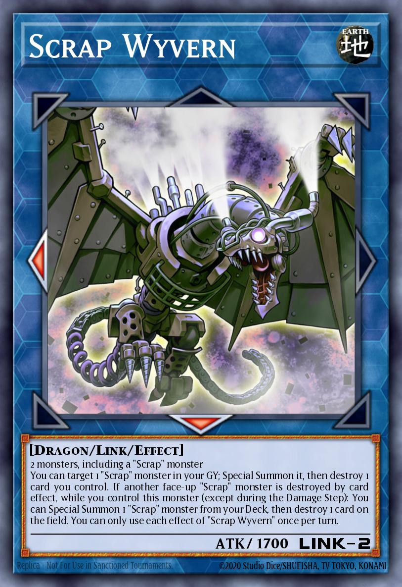 Scrap Wyvern Yu-Gi-Oh card