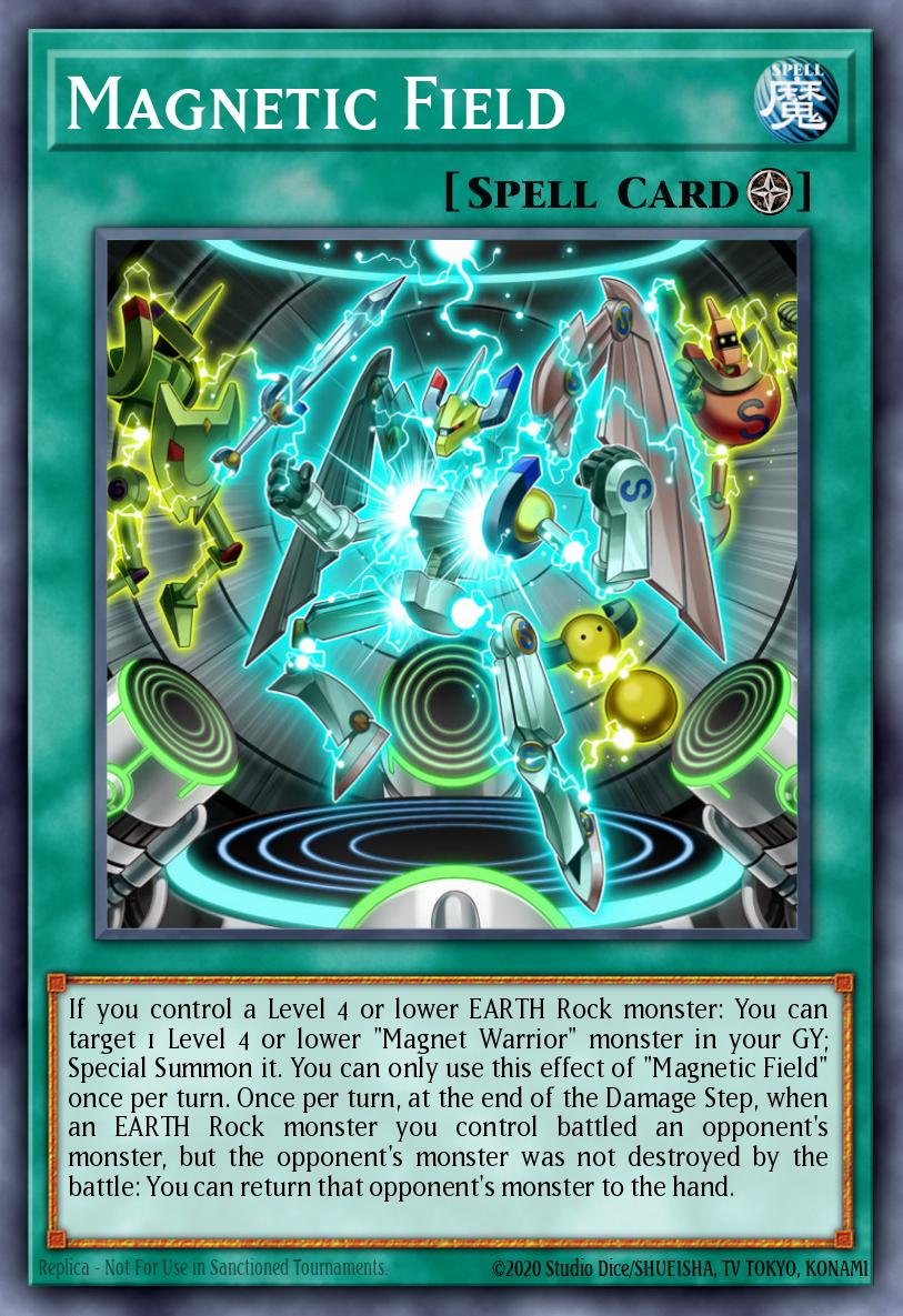 Magnetic Field Yu-Gi-Oh card