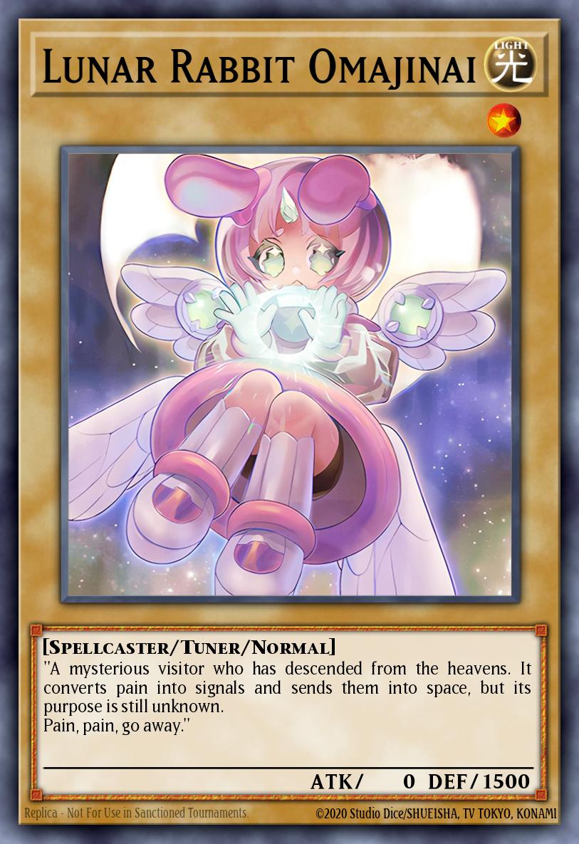 Lunar Rabbit Omajinai Yu-Gi-Oh card
