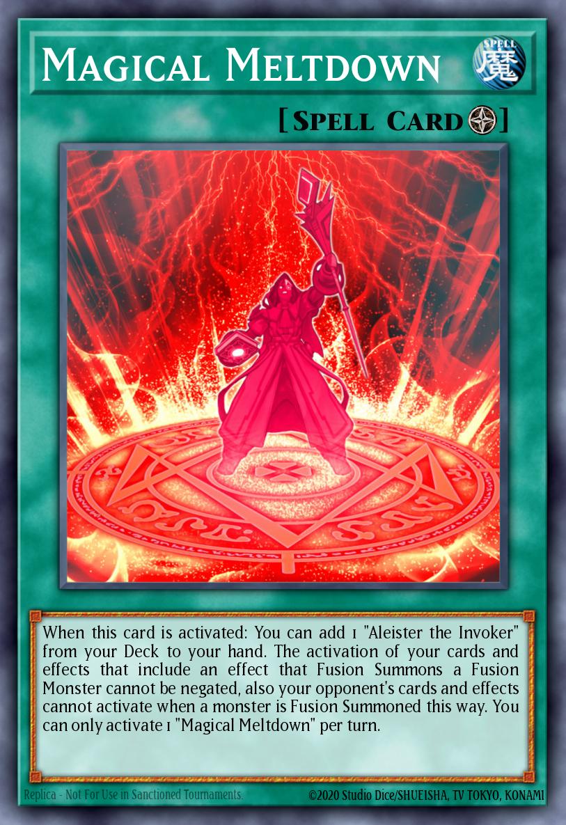 Magical Meltdown Yu-Gi-Oh card