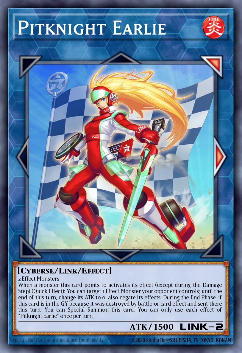 Pitknight Earlie Yu-Gi-Oh card