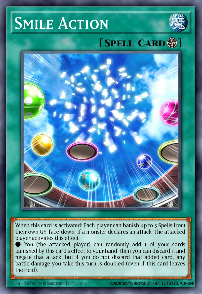 Smile Action Yu-Gi-Oh card