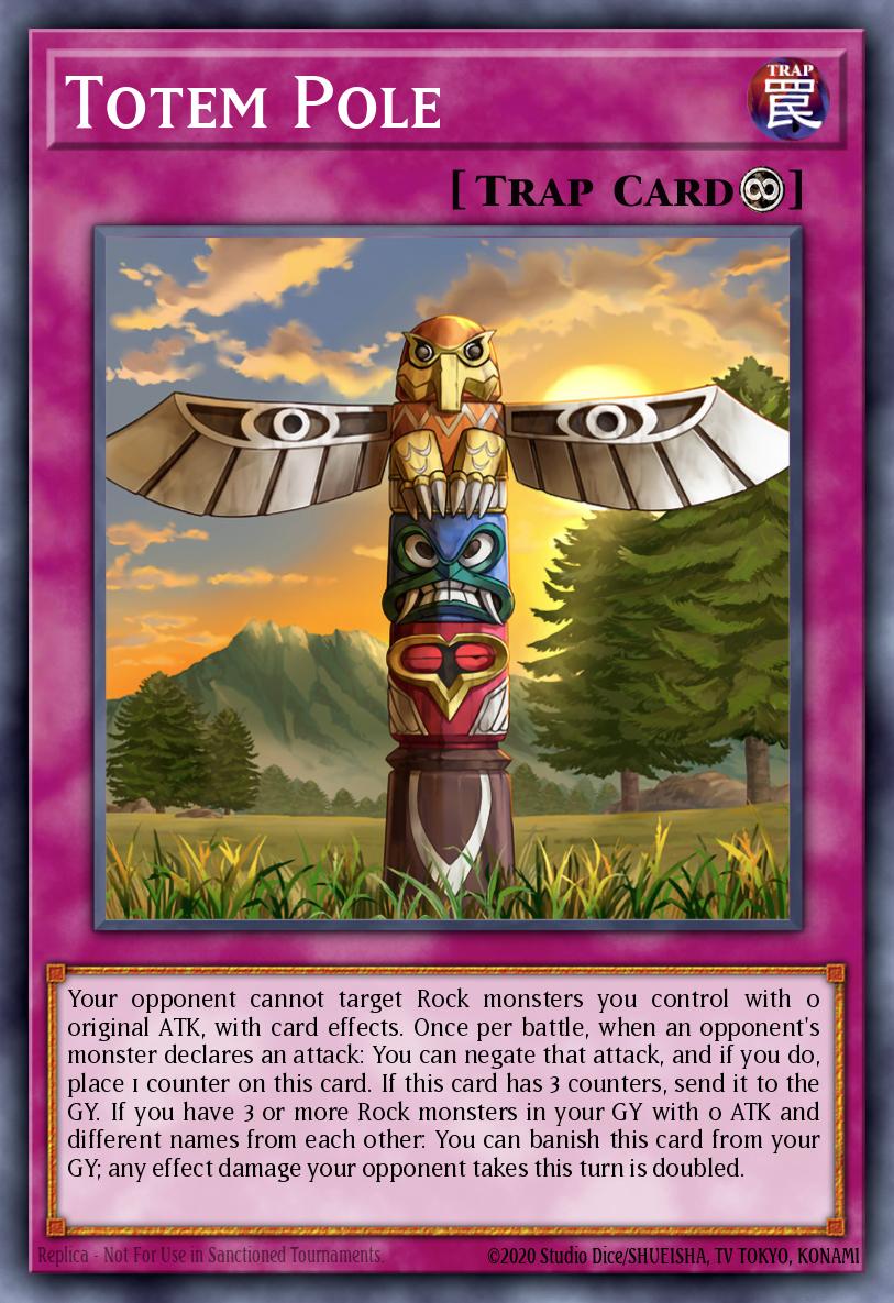 Totem Pole Yu-Gi-Oh card