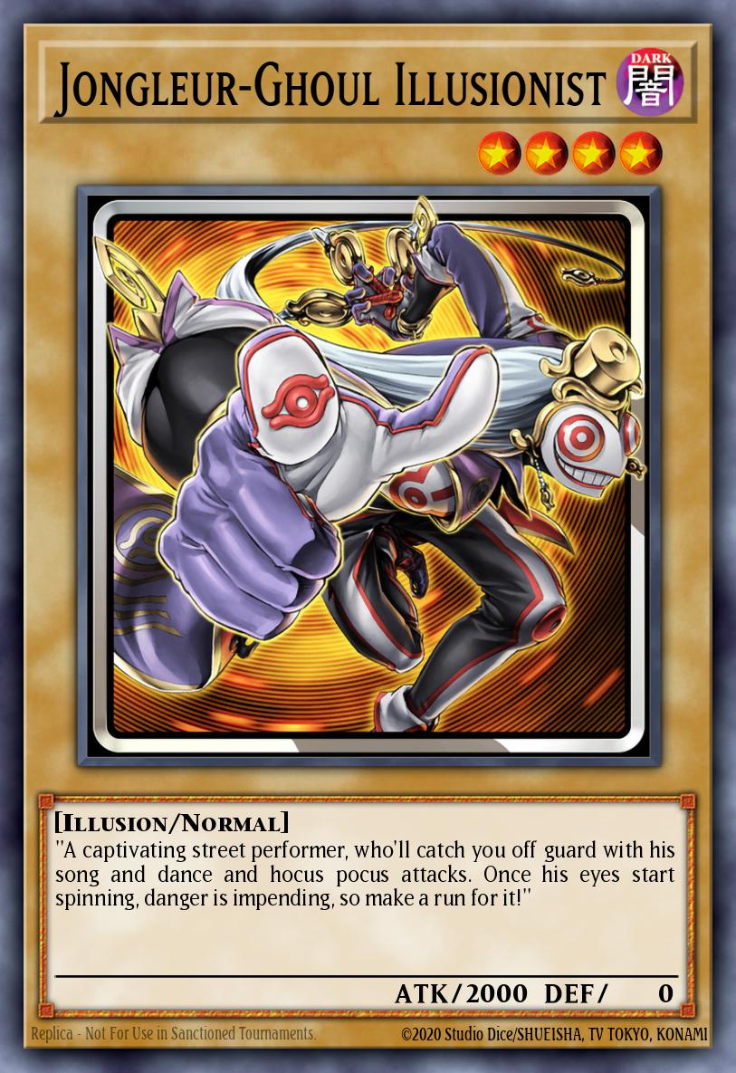 Jongleur-Ghoul Illusionist Yu-Gi-Oh card