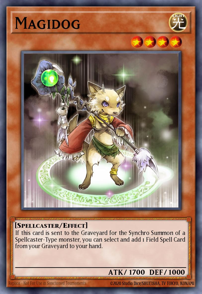 Magidog Yu-Gi-Oh card