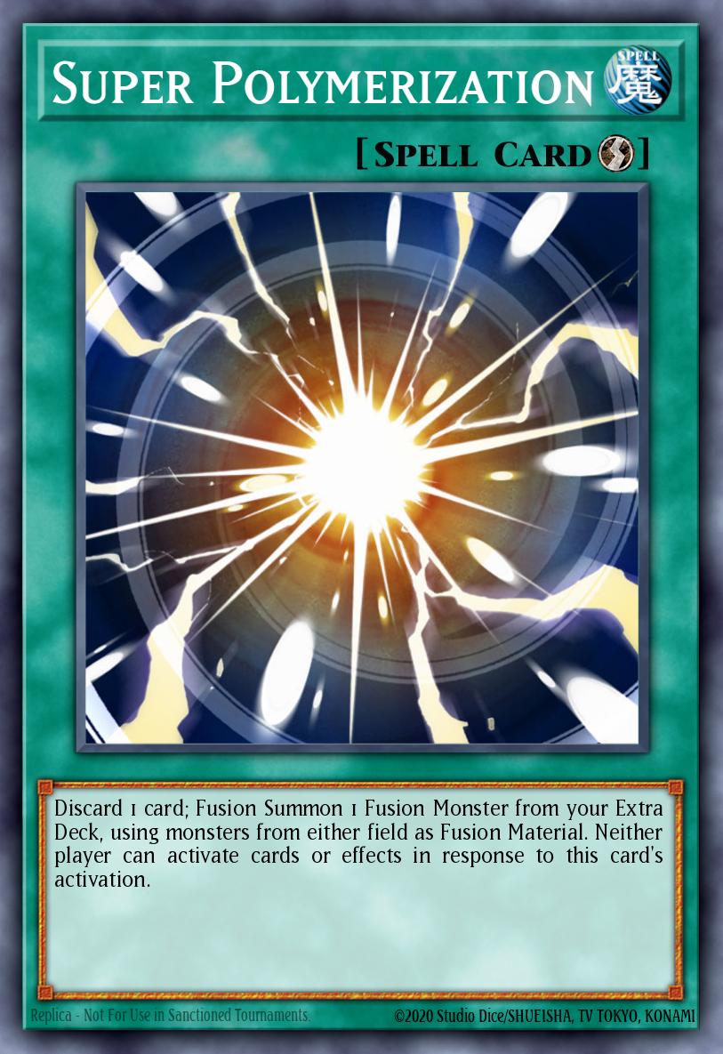 Super Polymerization Yu-Gi-Oh card