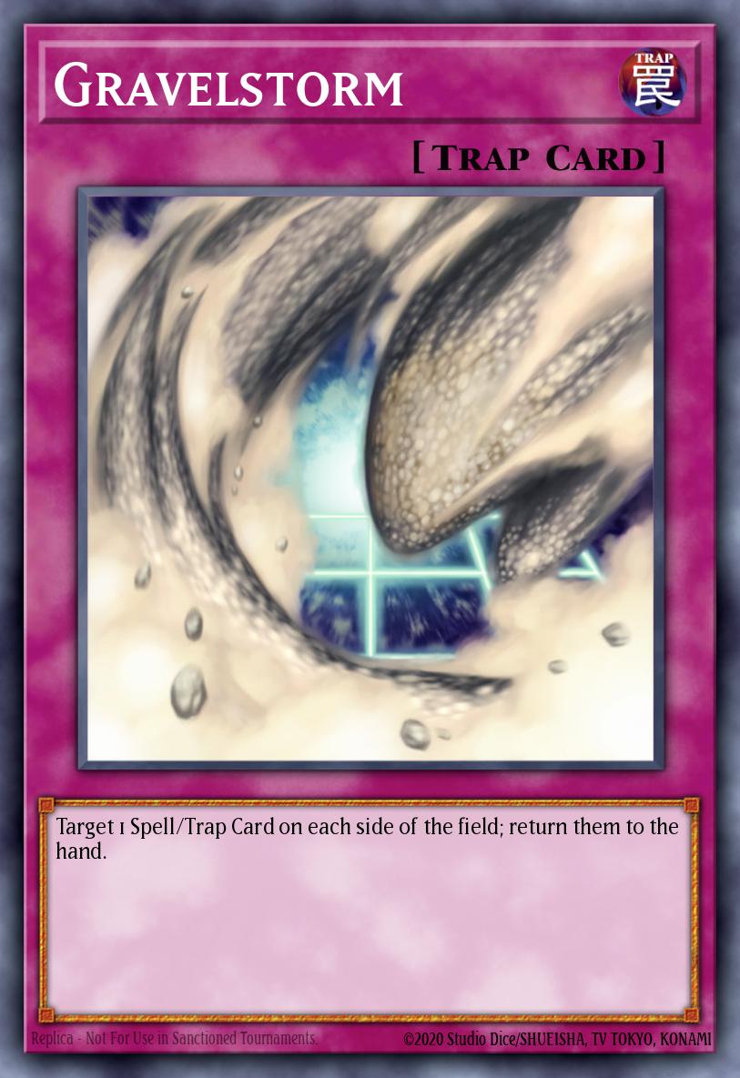 Gravelstorm Yu-Gi-Oh card