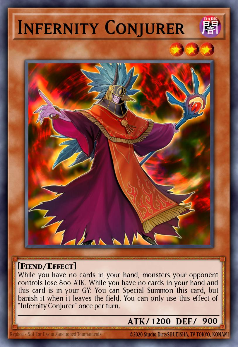 Infernity Conjurer Yu-Gi-Oh card