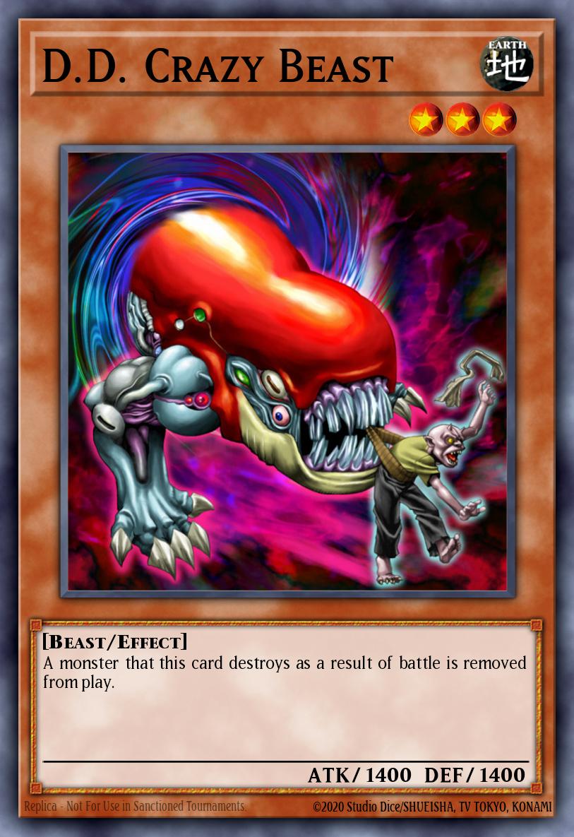 D.D. Crazy Beast Yu-Gi-Oh card