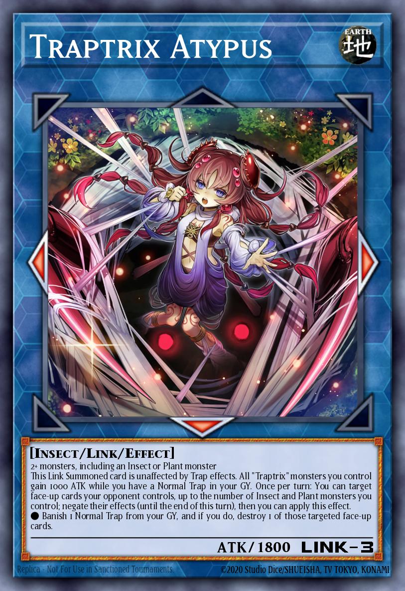 Traptrix Atypus Yu-Gi-Oh card