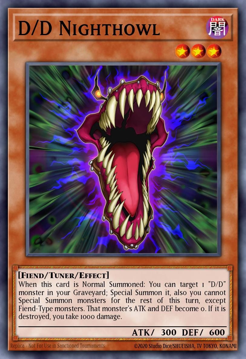 D/D Nighthowl Yu-Gi-Oh card