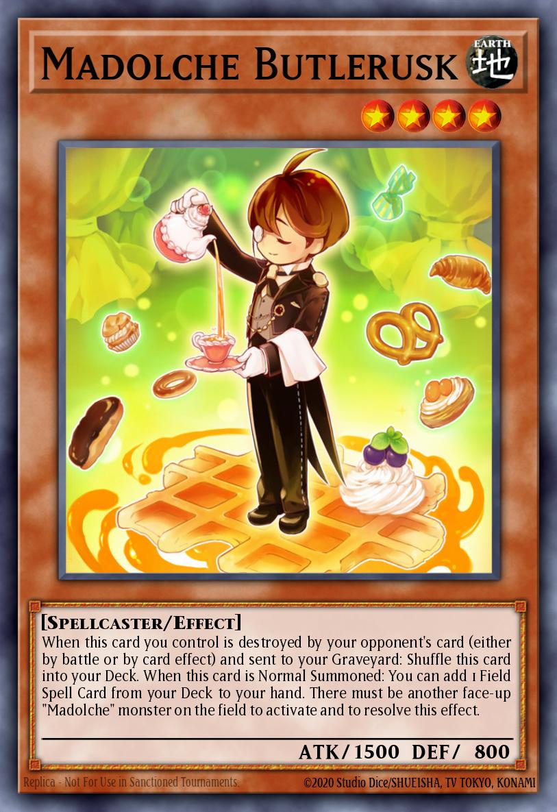 Madolche Butlerusk Yu-Gi-Oh card