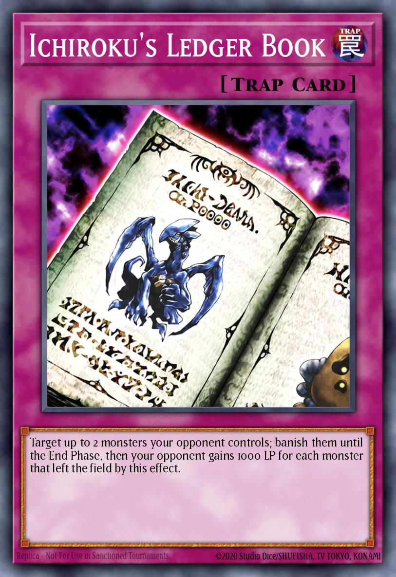 Ichiroku's Ledger Book Yu-Gi-Oh card