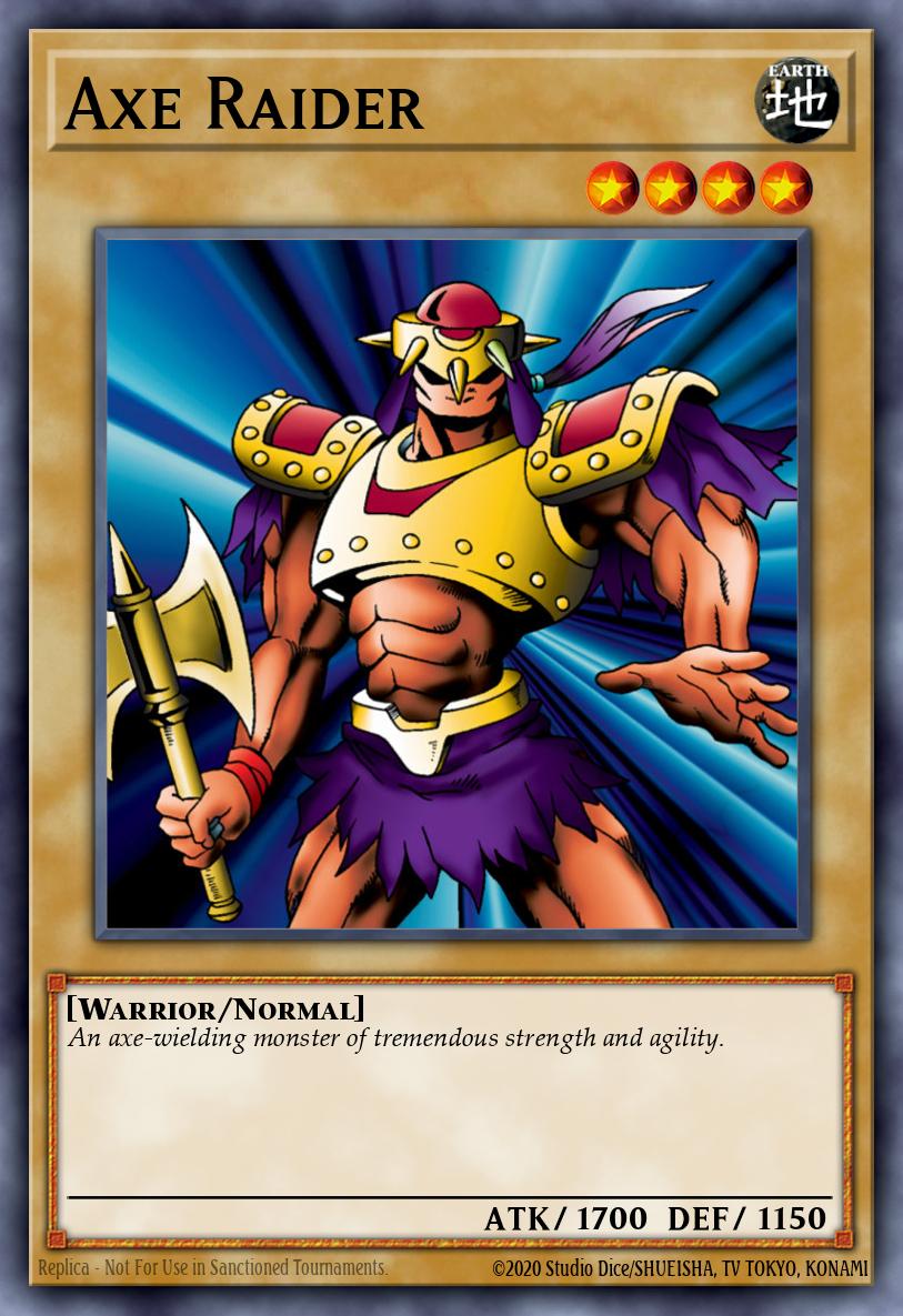 Axe Raider Yu-Gi-Oh card